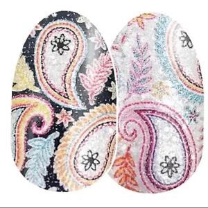 Color Street Oops-a-Paisley Colorful Glitter Nail Polish Strips